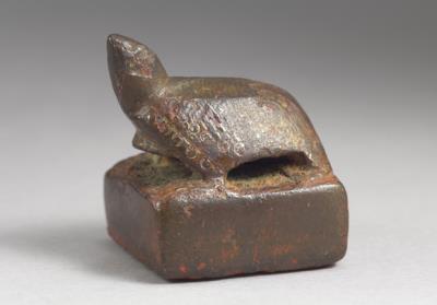 图片[2]-Bronze seal with inscription “Jiangbin duwei”, Jin dynasty (265-420)-China Archive